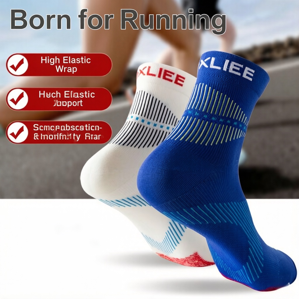 WRELS 1/2/3 pares de calcetine - Athletic Sock Cushion reseña y precio