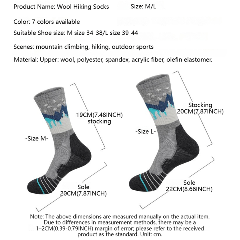 Calcetines de fútbol profesion - Wool Hiking Sock reseña y precio