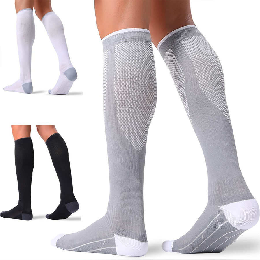 3/1 Pares de Calcetines de Com - Compression Sleeve Calf reseña y precio