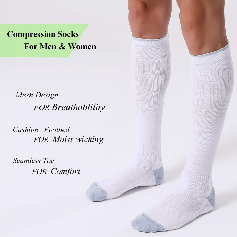 3/1 Pares de Calcetines de Com - Compression Sleeve Calf reseña y precio